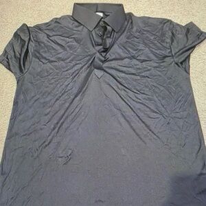 Elegant Black Polo Shirt for Men